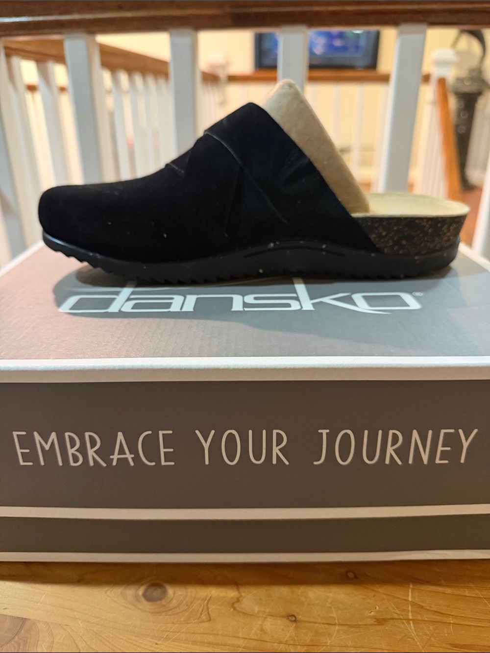 Dansko Daniella Suede Mule Clog